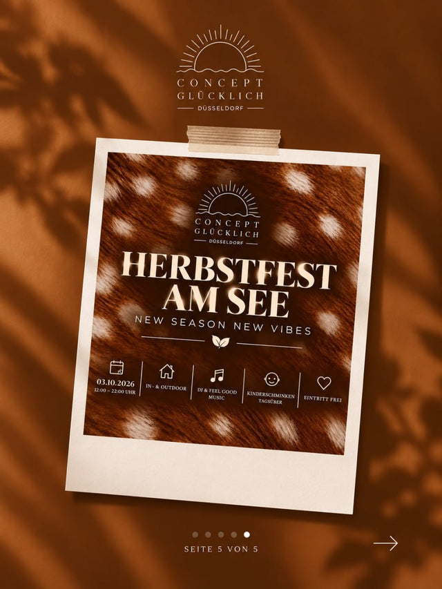 Herbstfest am See - Eventposter